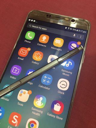 SAMSUNG GALAXY NOTE 5 (GOLD PLATINUM)