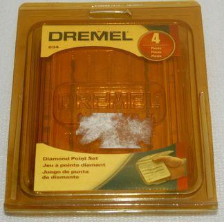 Dremel Diamond Point Set of 4 Dremel 694