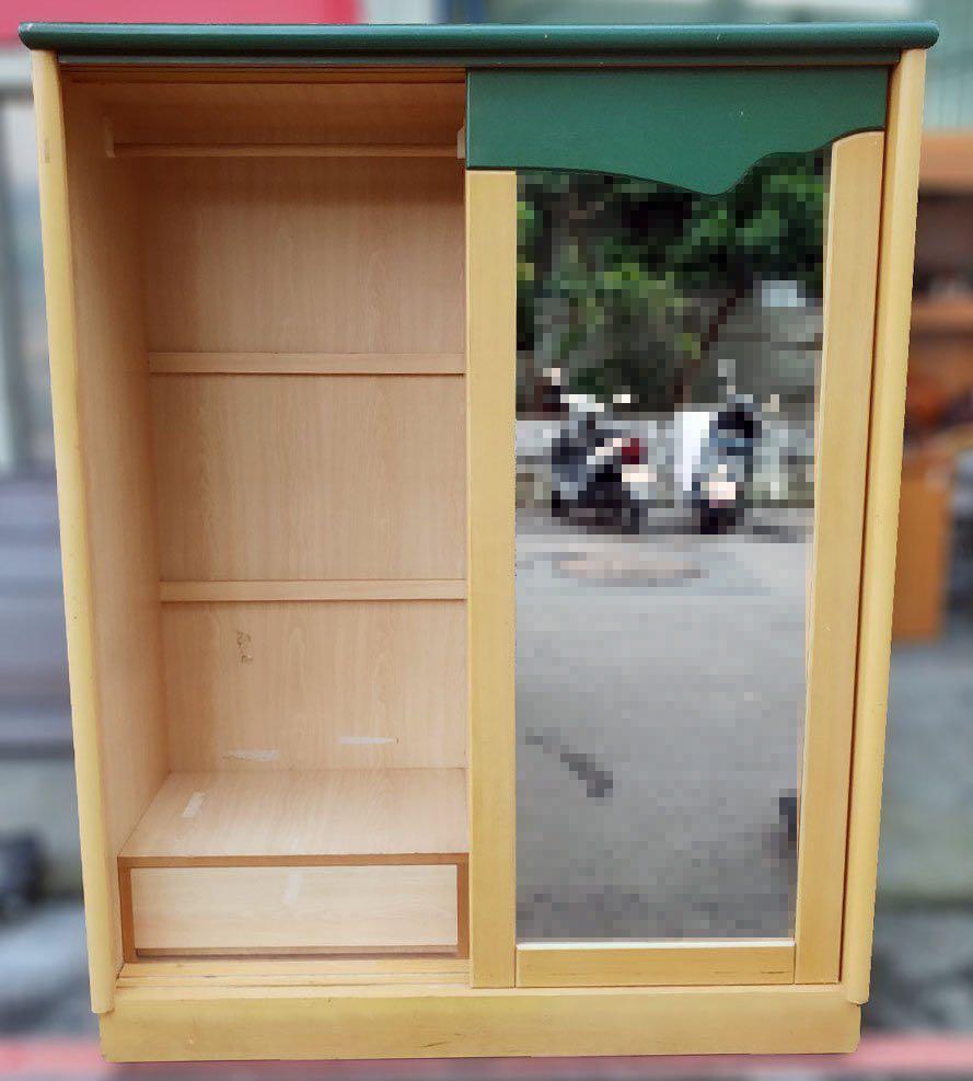 滑门衣柜 滑门衣橱 5呎衣柜 5尺衣橱 镜子衣柜 抽屉收纳 二手家具