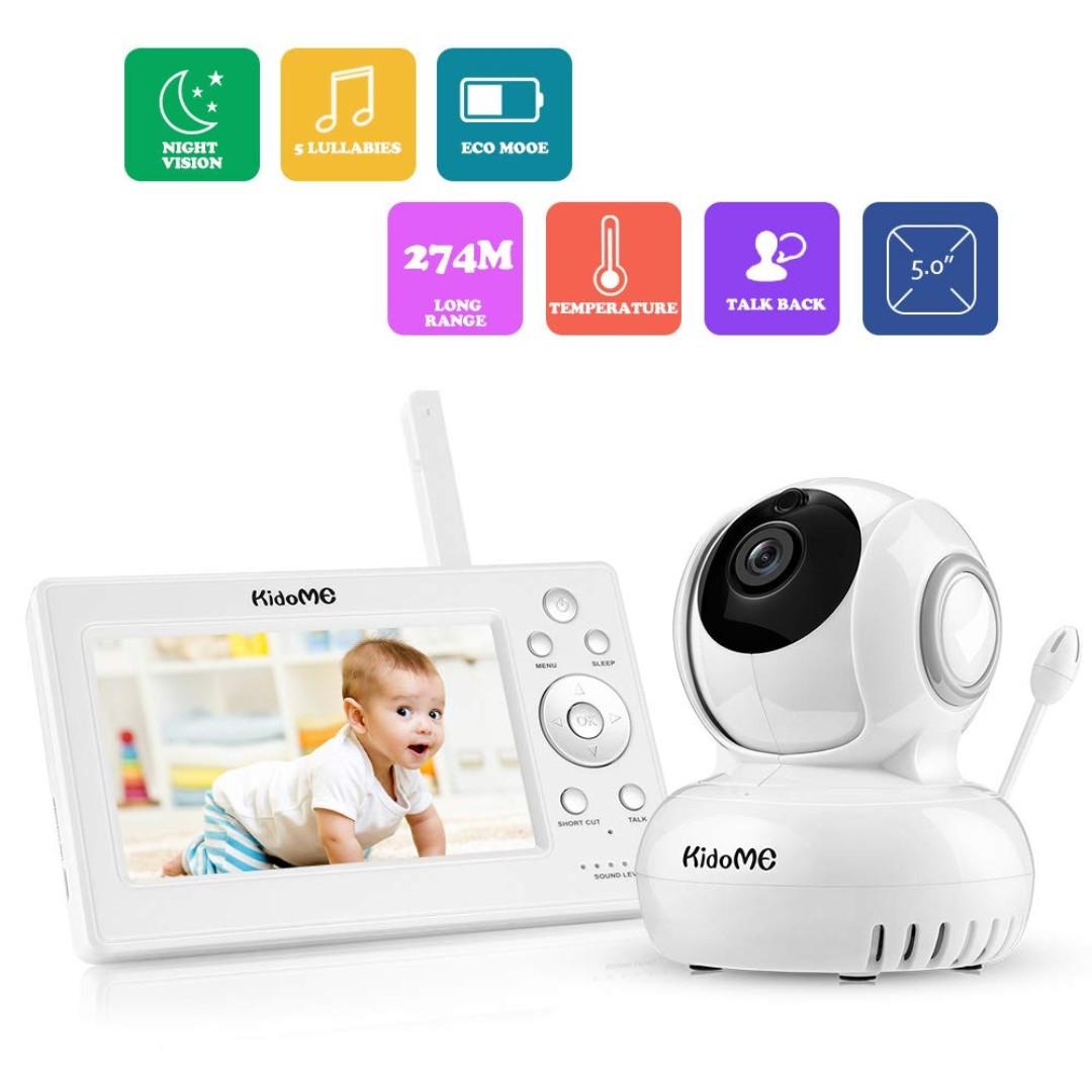A156 KidoMe Baby Monitor Digital Wireless Monitor with Camera 5