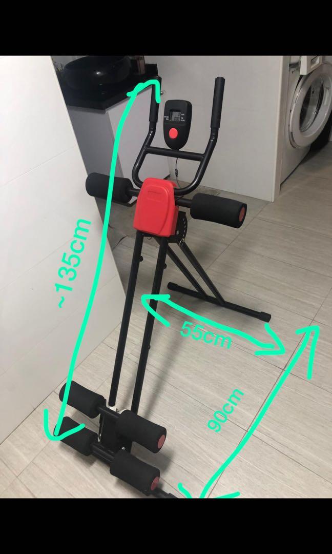 Abs Exercise Workout Machine Sports Weights Gym Equipment On Carousell