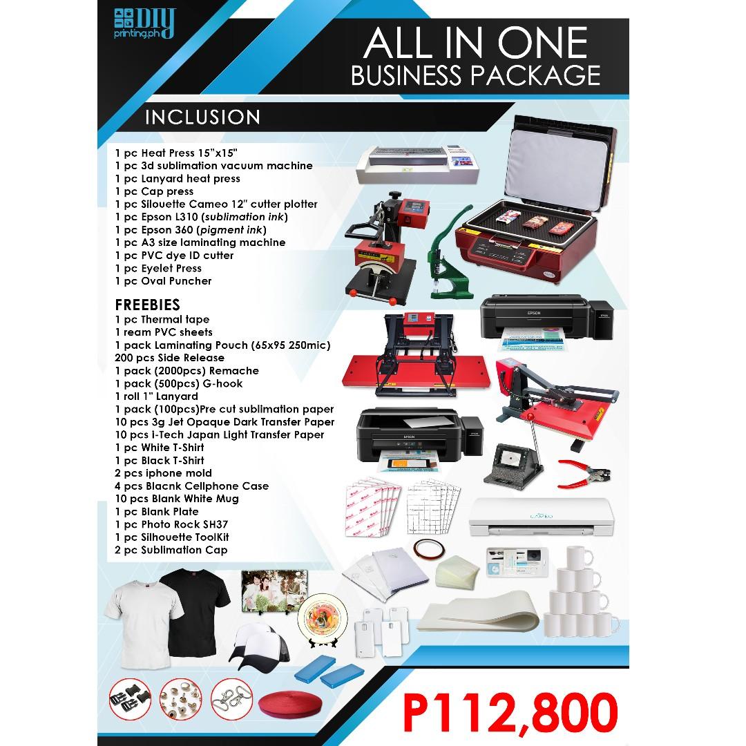 All In One Digital Printing Business Package Computers Tech Office Business Technology On Carousell
