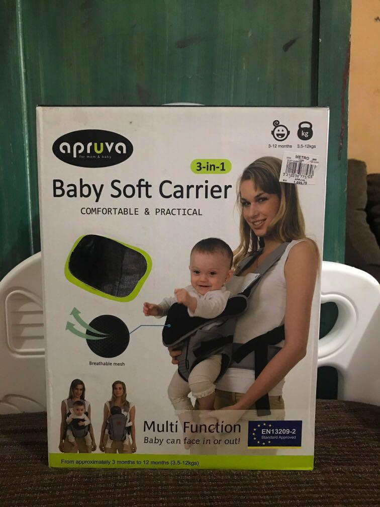 apruva baby soft carrier