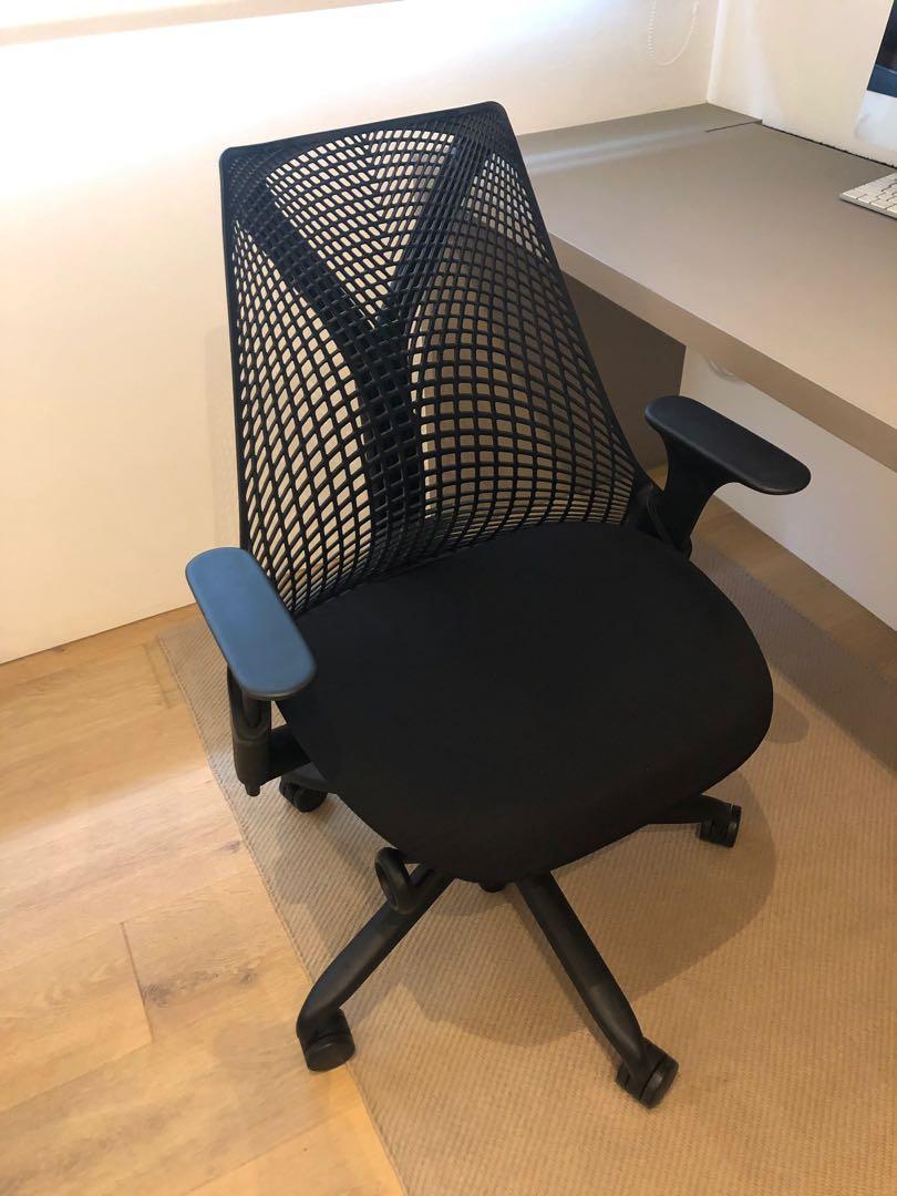 Authentic Herman Miller Sayl Office Chair Furniture Tables Chairs On Carousell
