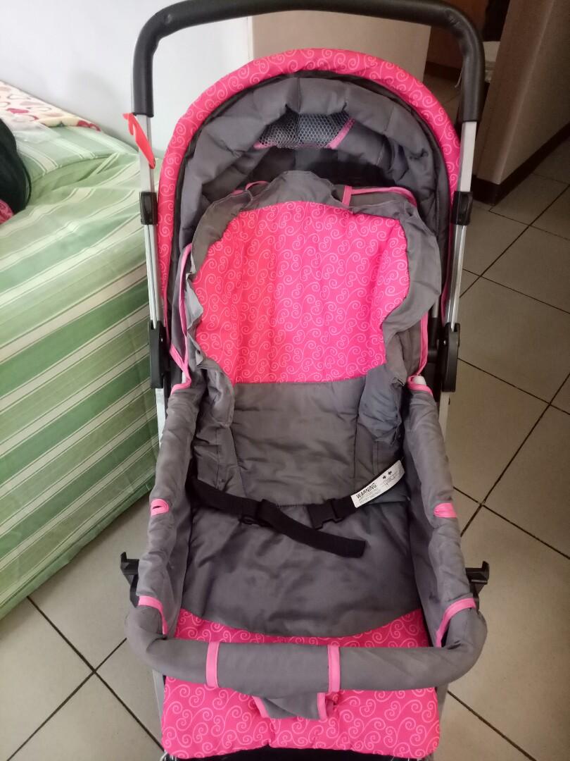 giant carrier stroller pink