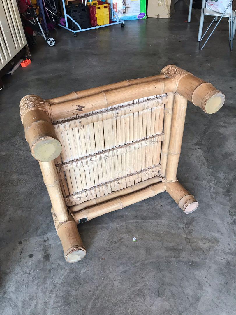Bambo table, Furniture & Home Living, Furniture, Tables & Sets on Carousell
