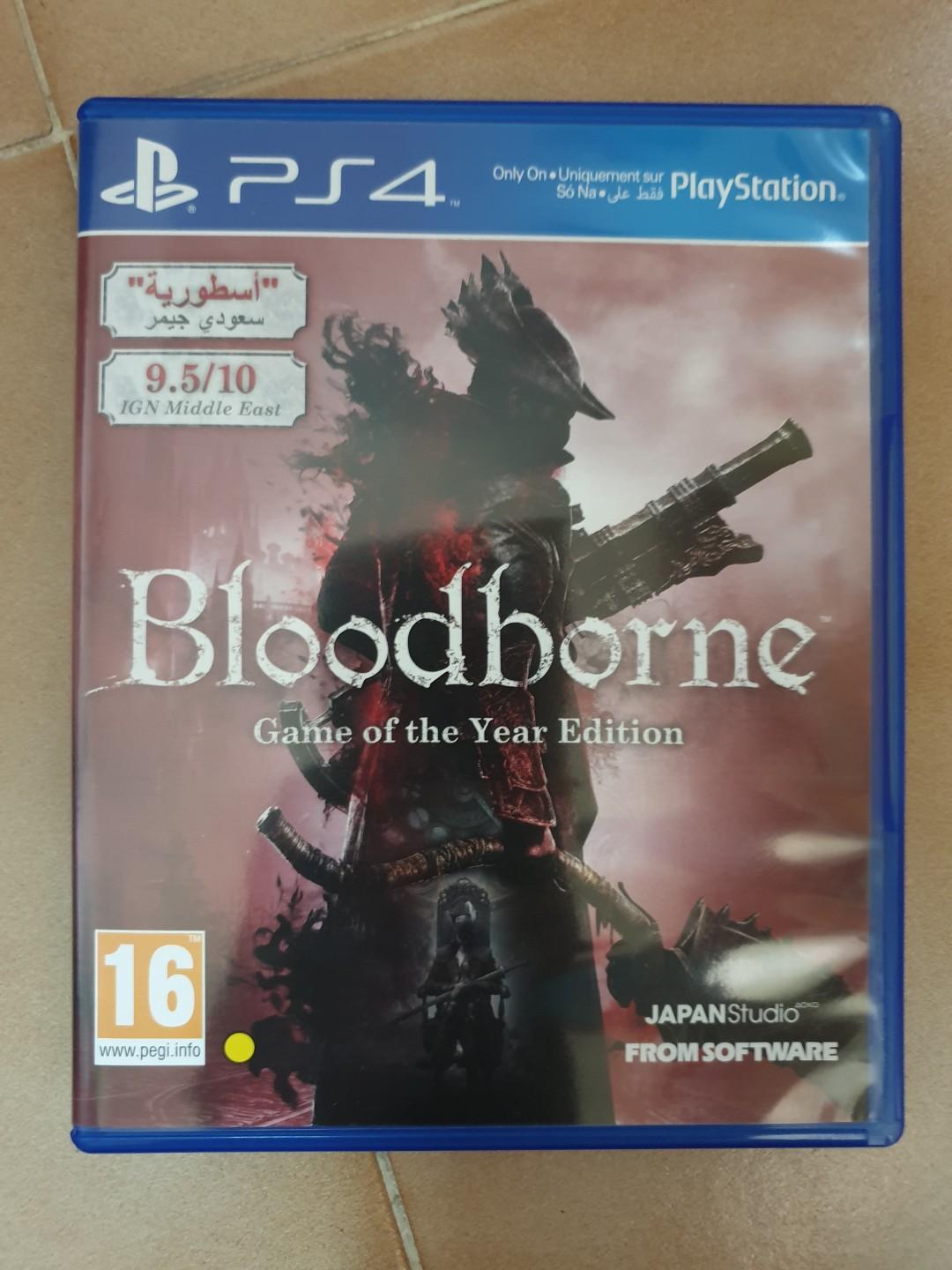 Bloodborne Goty Toys Games Video Gaming Video Games On Carousell