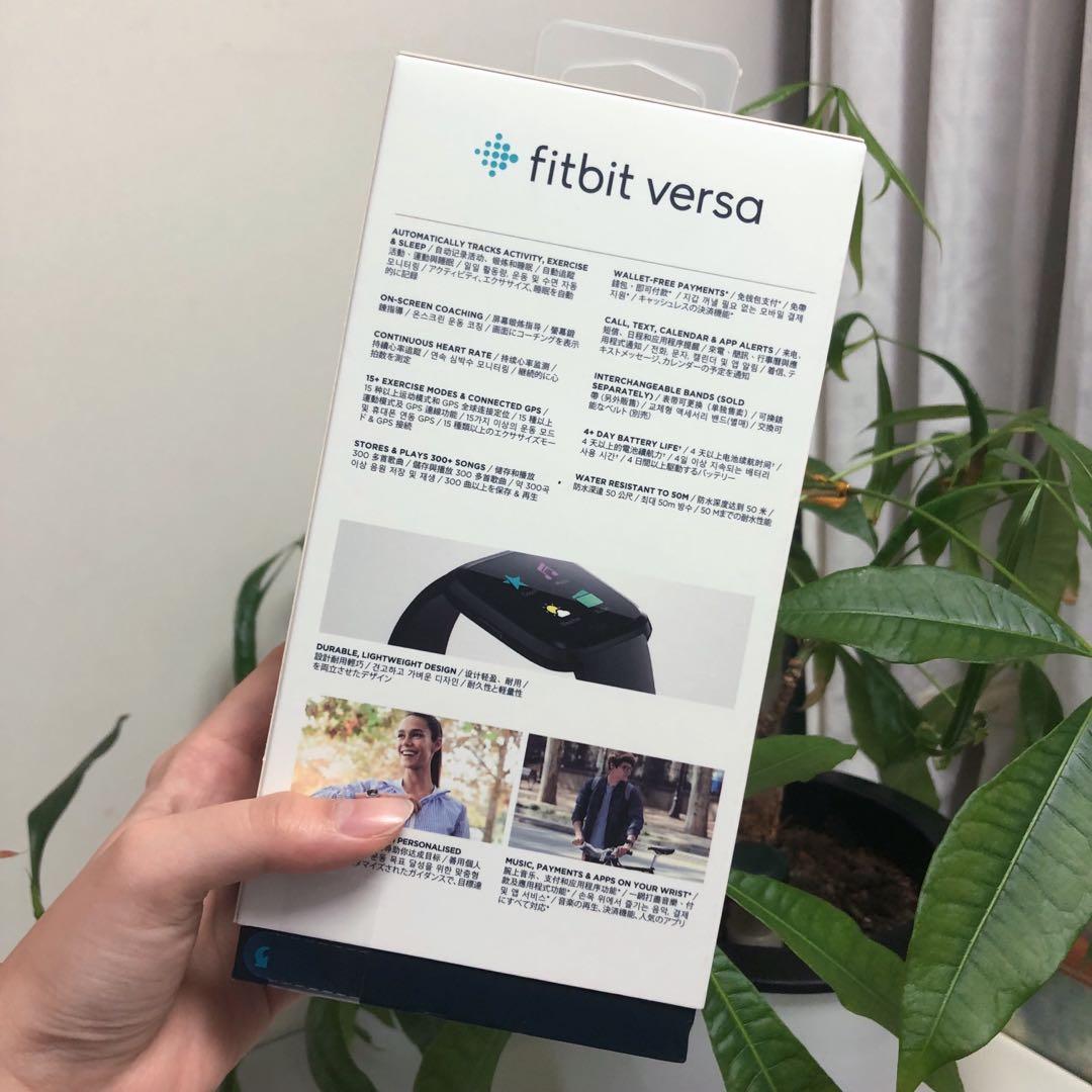 Bn Fitbit Versa Electronics Others On Carousell