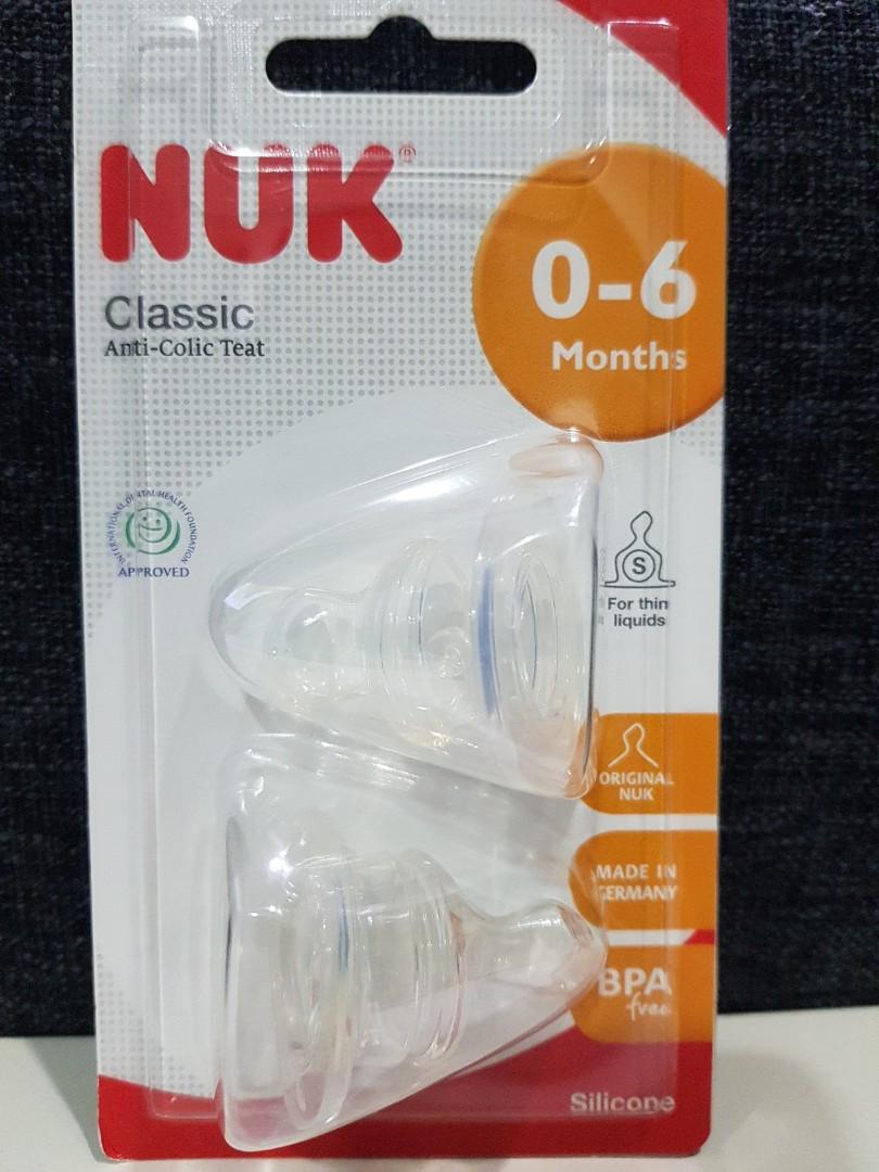 nuk classic teats