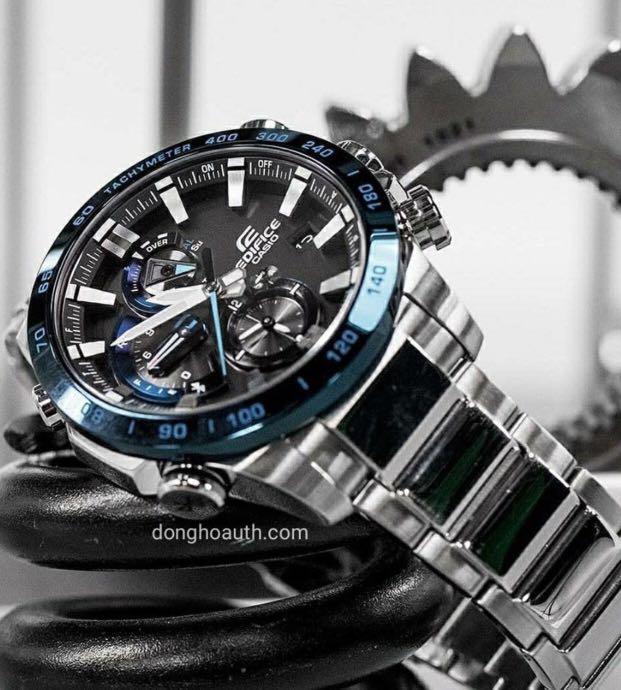 NEW BLUETOOTH EDIFICE UNISEX DIVER SPORTS WATCH 100 ORIGINAL AUTHENTIC By G SHOCK G STEEL Company EQB 800DB 1A