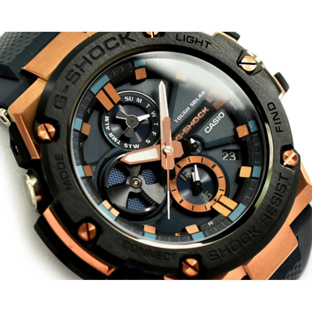 gshock gsteel gold