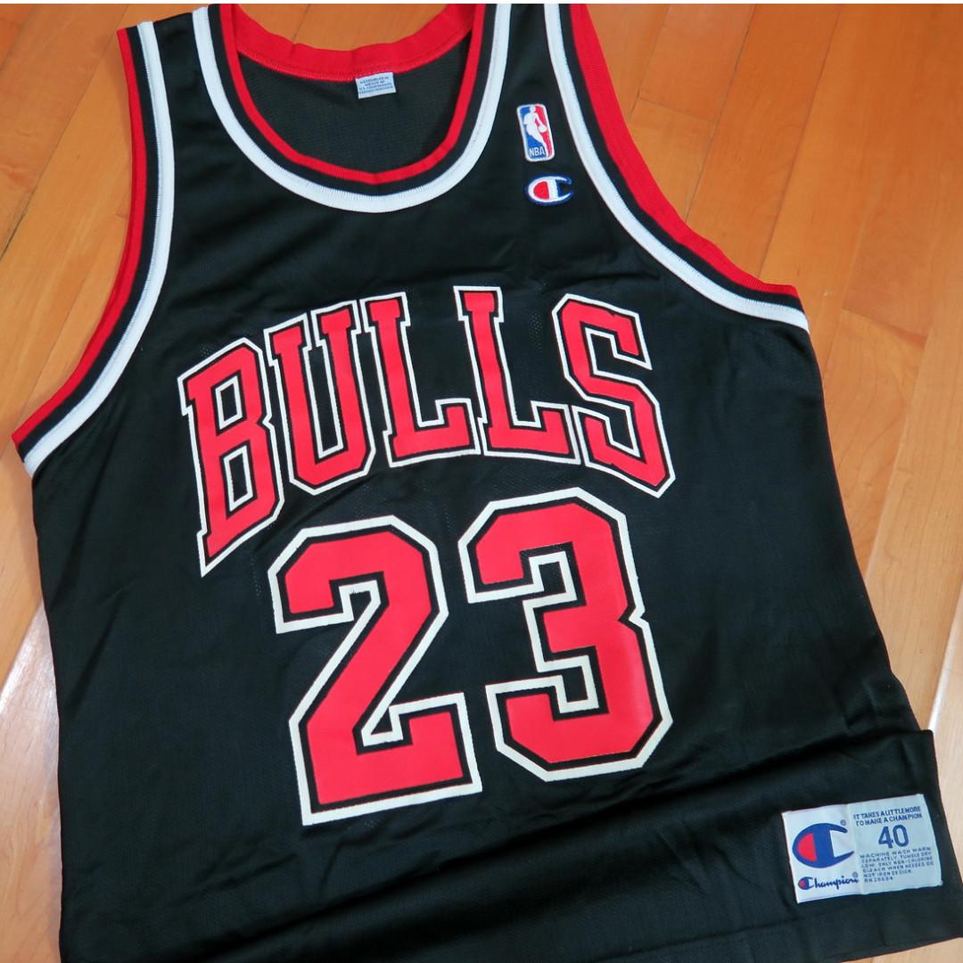 black michael jordan champion jersey