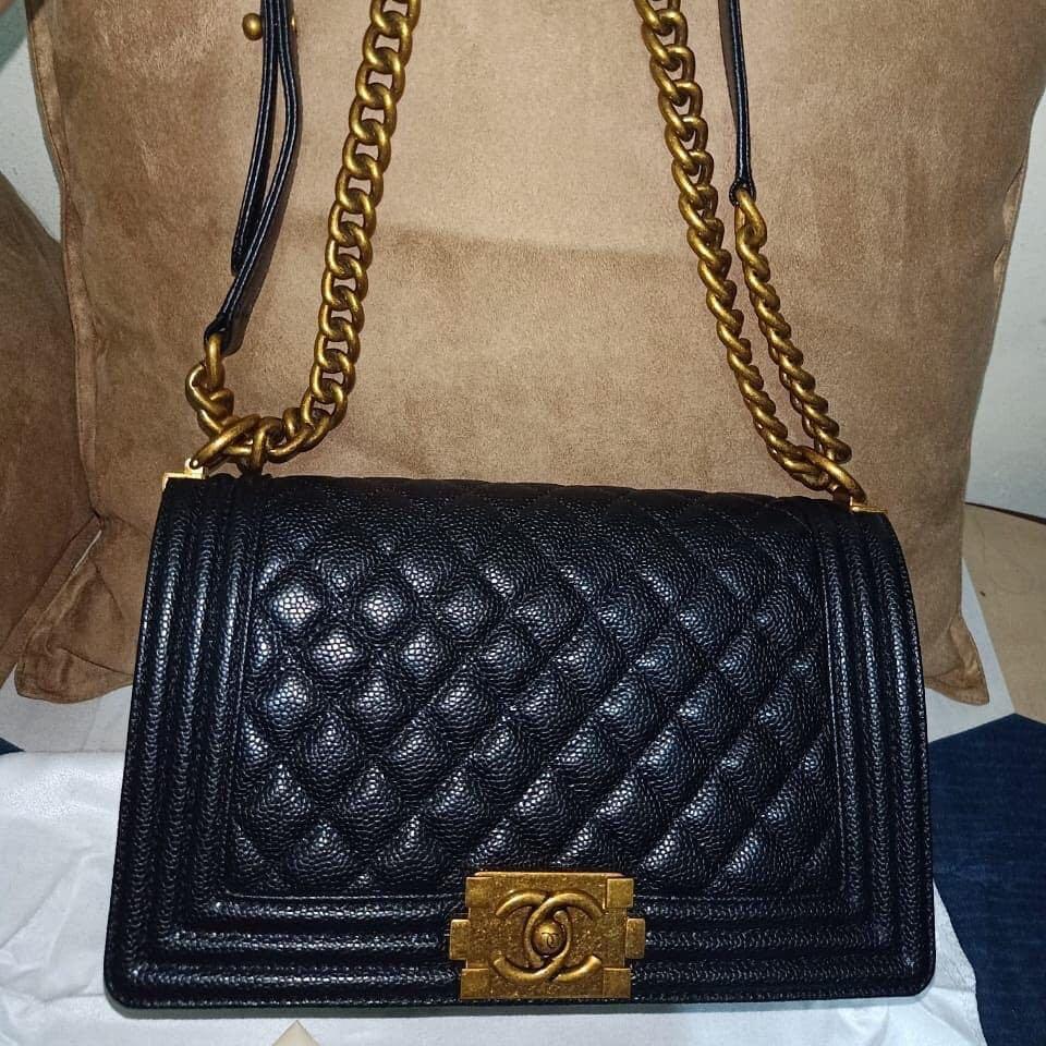 Harga boy cheap chanel handbag