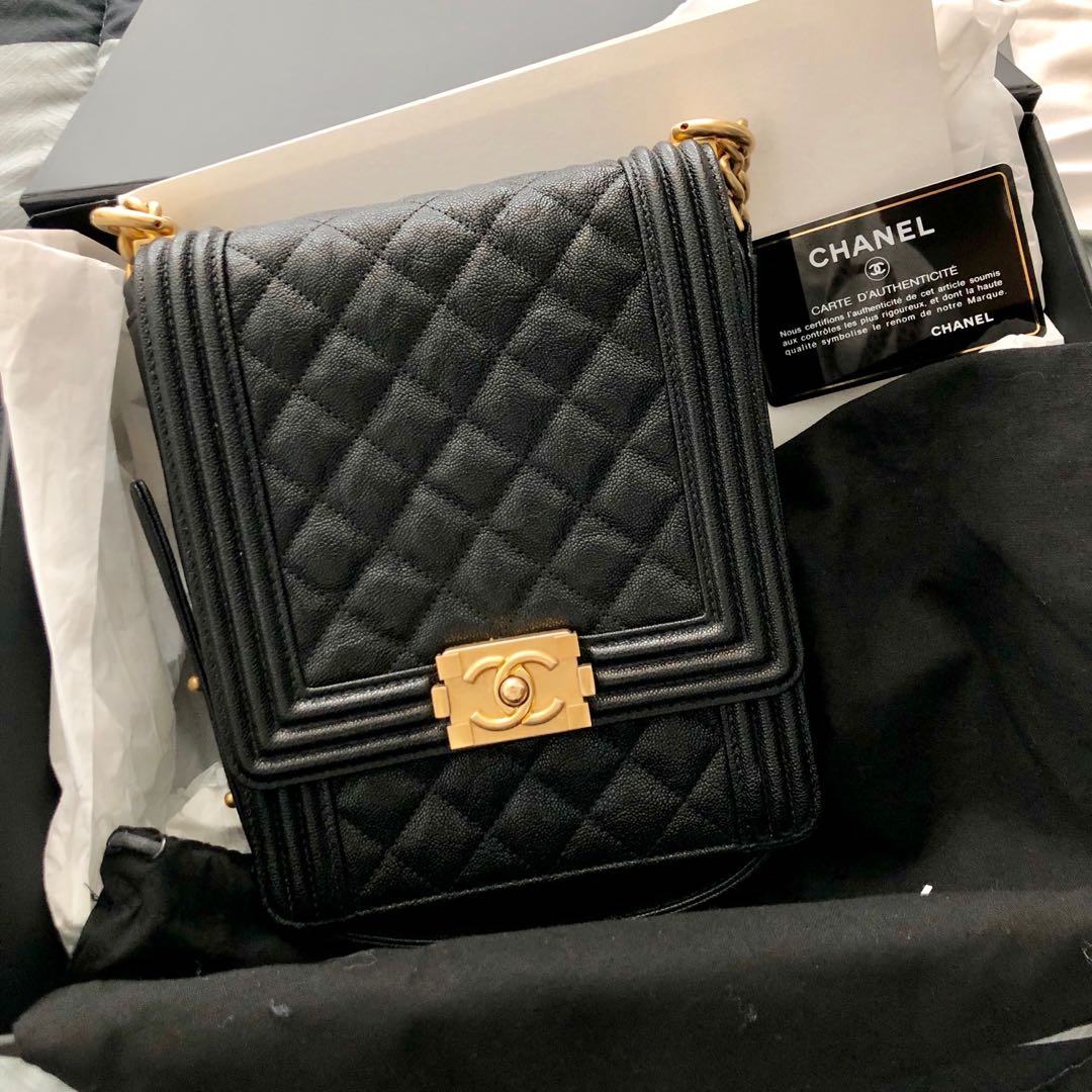 Chanel Boy Vertical 2024 favors