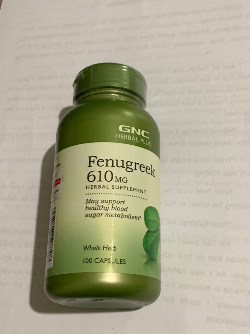 GNC Fenugreek 610mg (100 capsules), Babies & Kids, Nursing & Feeding