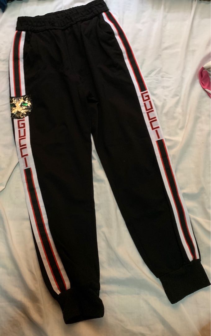 Gucci jogger, Women's Fashion, Bottoms, Other Bottoms on Carousell