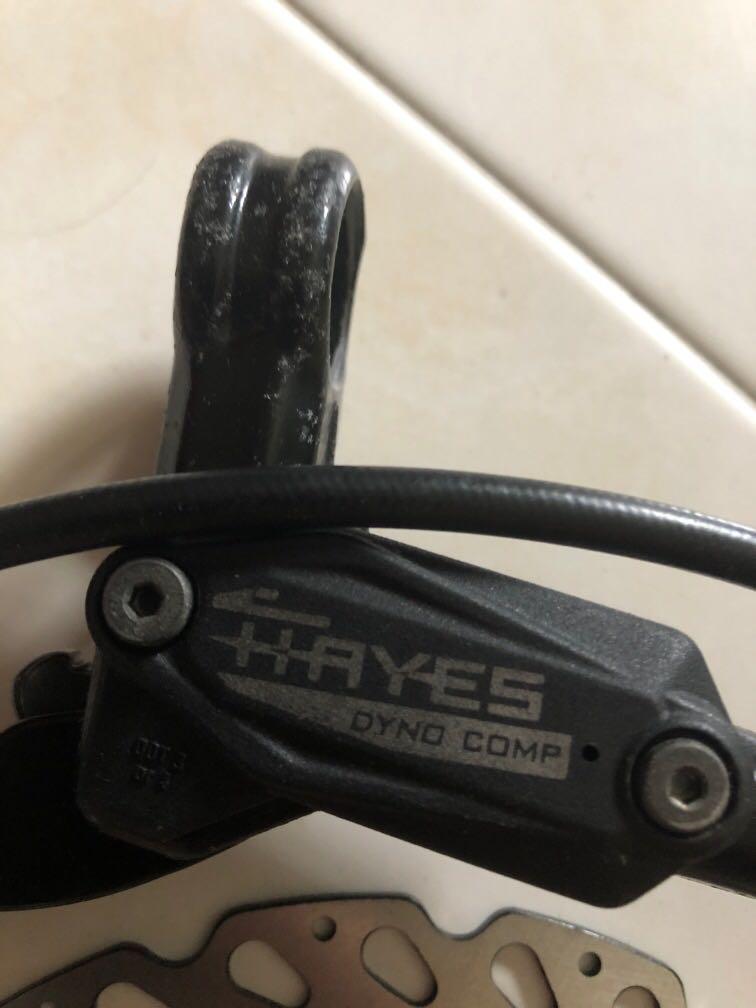 Hayes dyno Comp rear brake with rotor Sports Equipment Bicycles