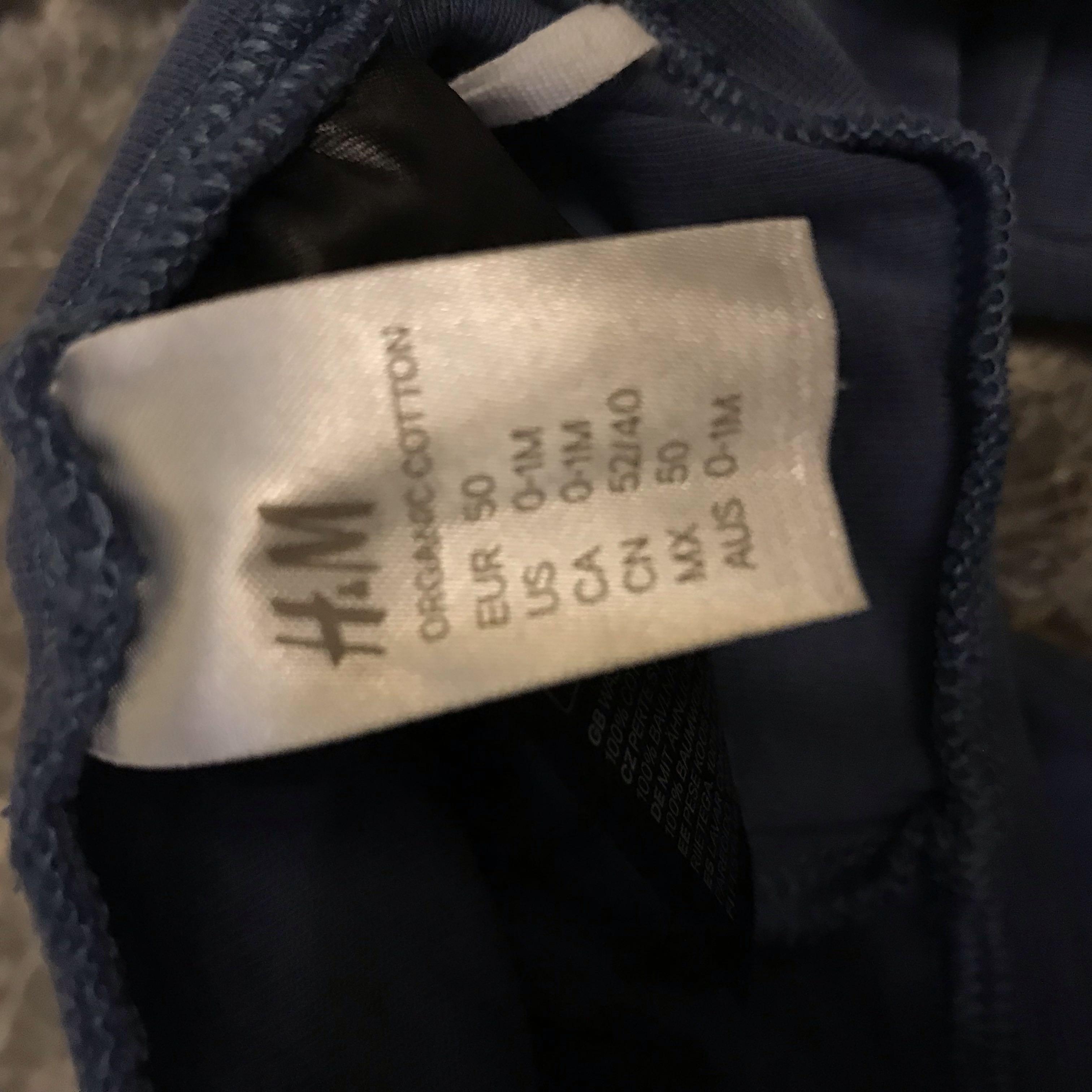 H&M pants and onesie set newborn, Babies & Kids, Babies & Kids Fashion