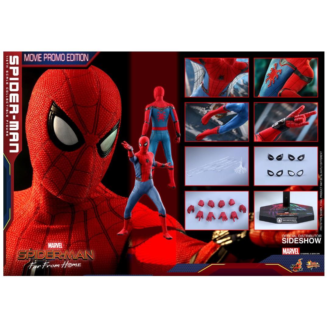 hot toys spider man far from home movie promo edition
