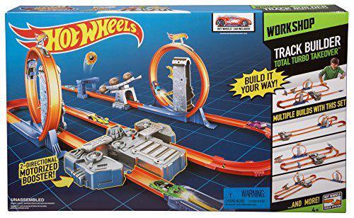 hot wheels track builder total turbo takeover