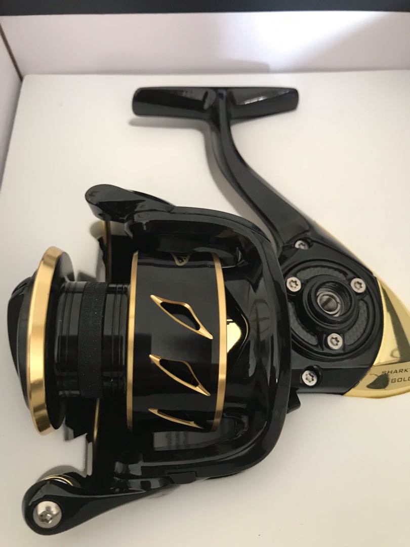 Buy KastKing Sharky III Gold Fishing Reel, Zero-Flex Aluminum Body