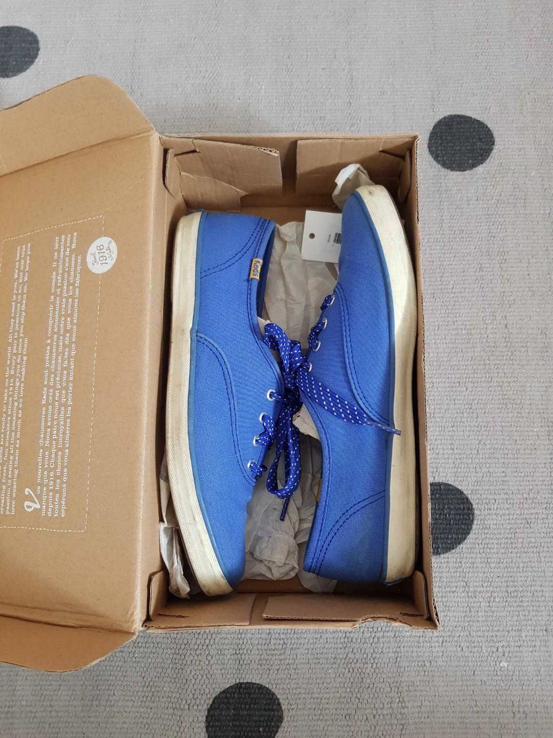 Original Keds Blue Sneakers, Women's Fashion, Footwear, Sneakers on