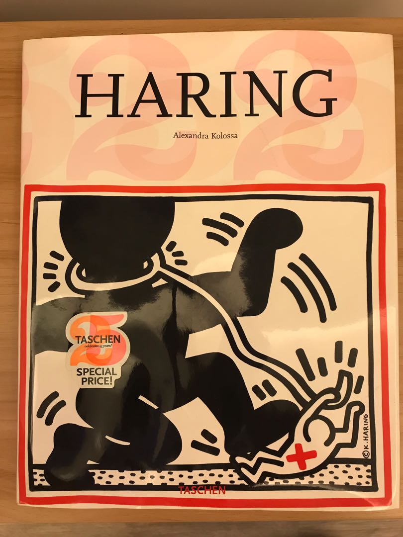 Keith Haring 畫集, 興趣及遊戲, 手作＆自家設計, 文具及工藝- 畫作及