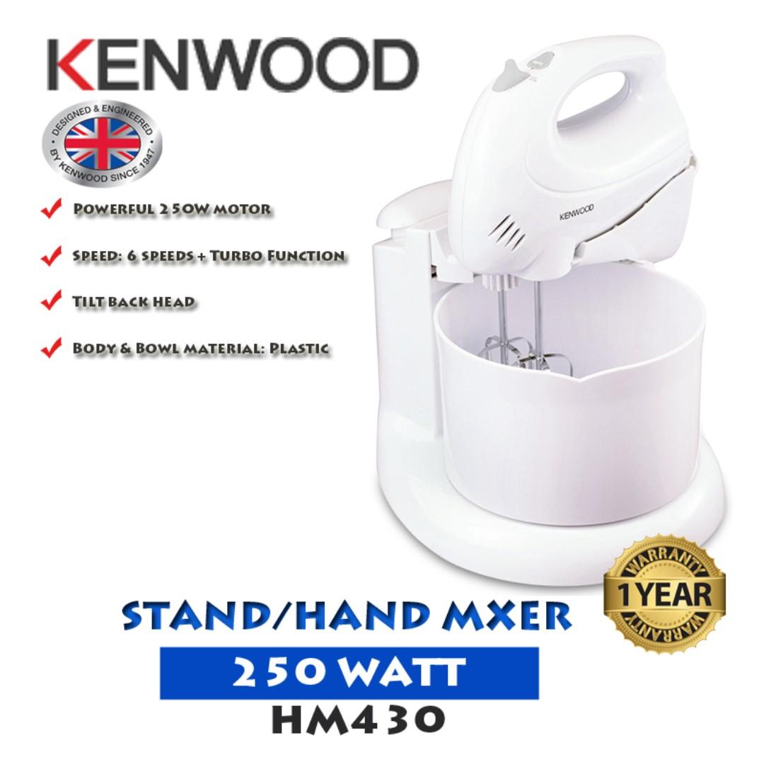 Kenwood Hm430 Stand Hand Mixer White Home Appliances Kitchenware On Carousell