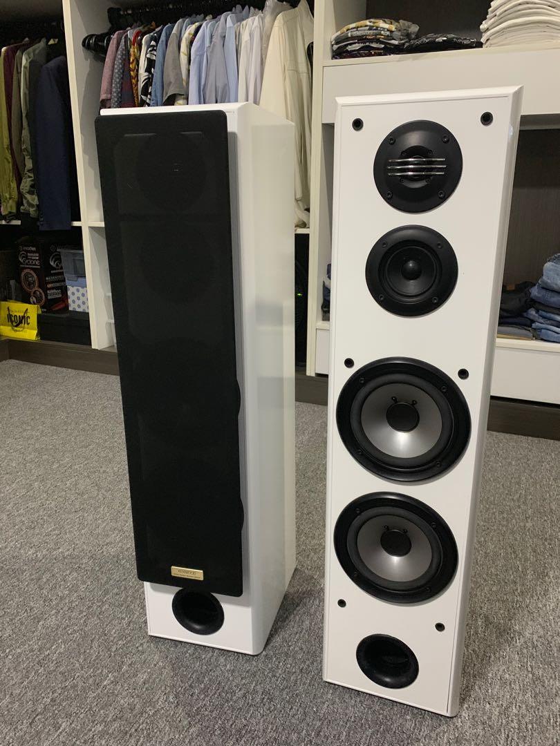 Kenwood LS V520 Tower Speakers Automotive Glossy Finish, Audio