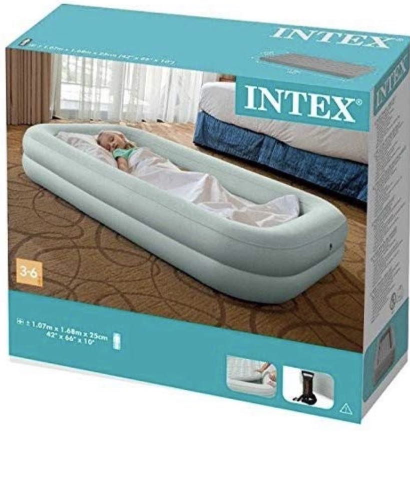 inflatable travel cot mattress