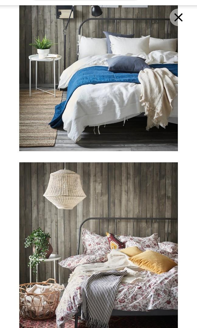 Kopardal Bed Frame Gray Luroy Ikea Furniture Beds Mattresses On Carousell