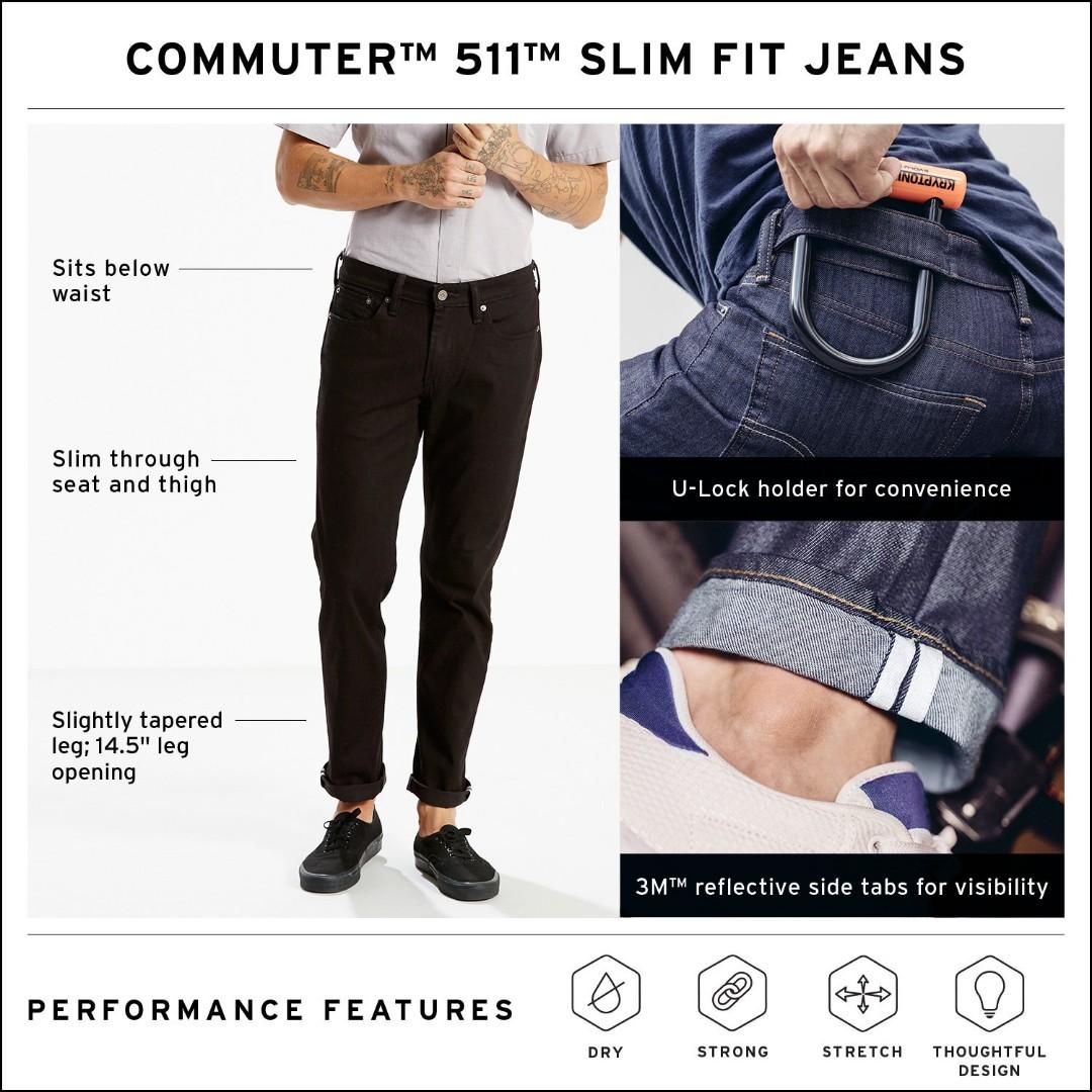 levi's bike commuter jeans