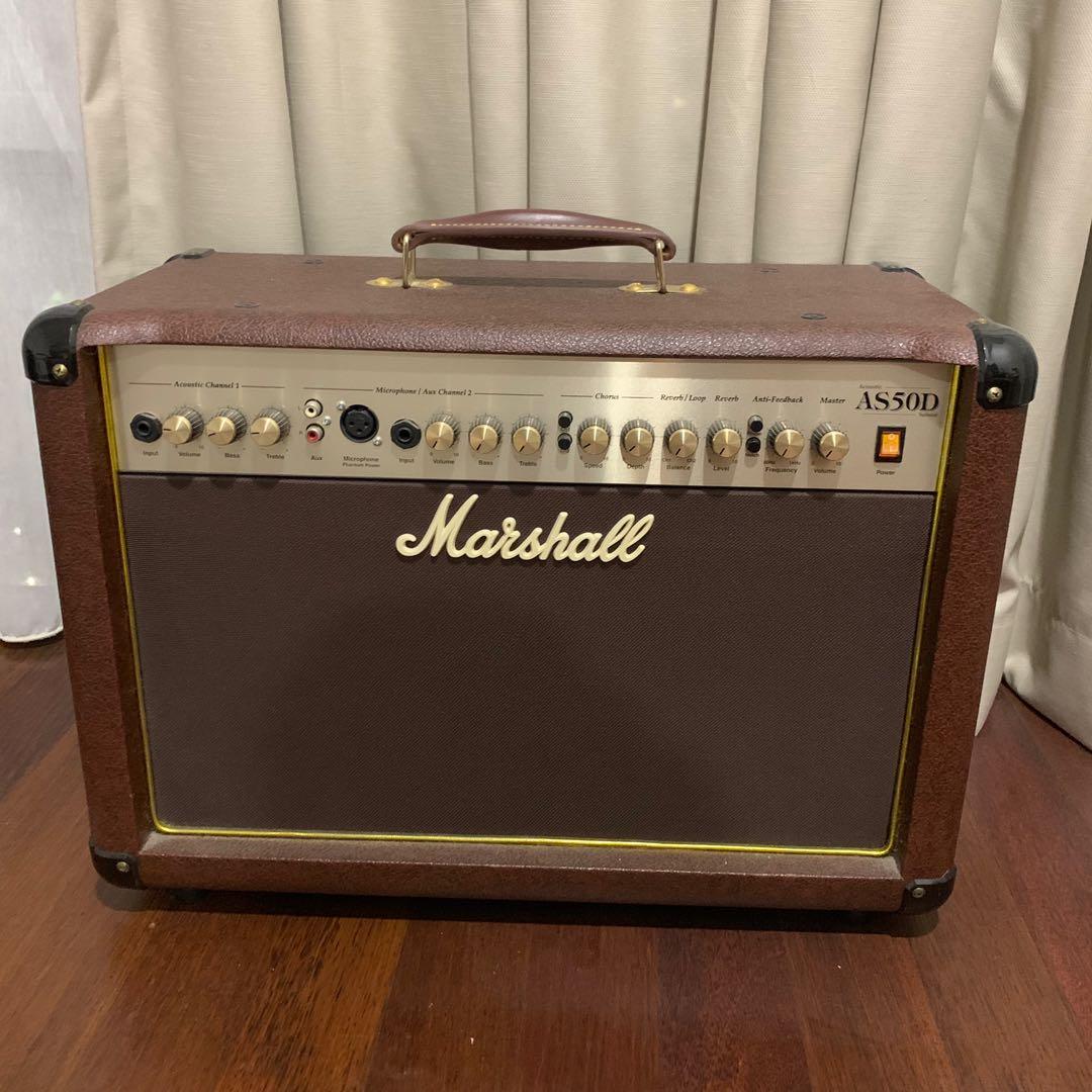 Marshall AS50D Acoustic Amplifier, Hobbies & Toys, Music & Media