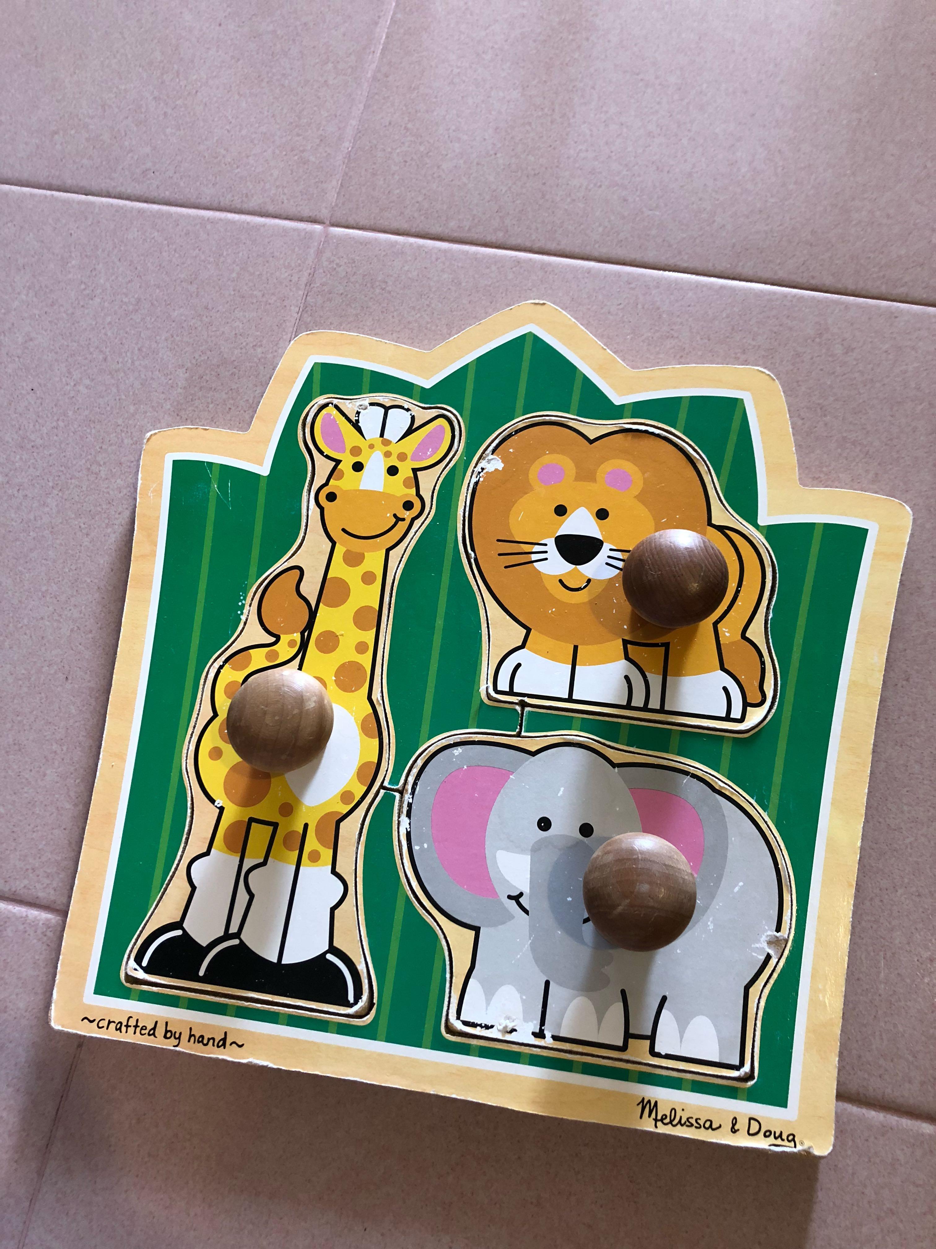 melissa and doug animal train
