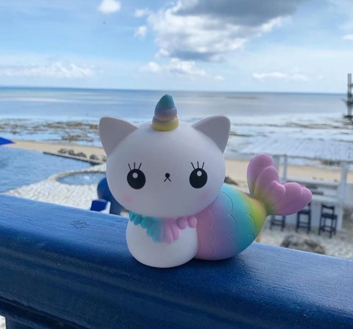 mermaid cat squishy