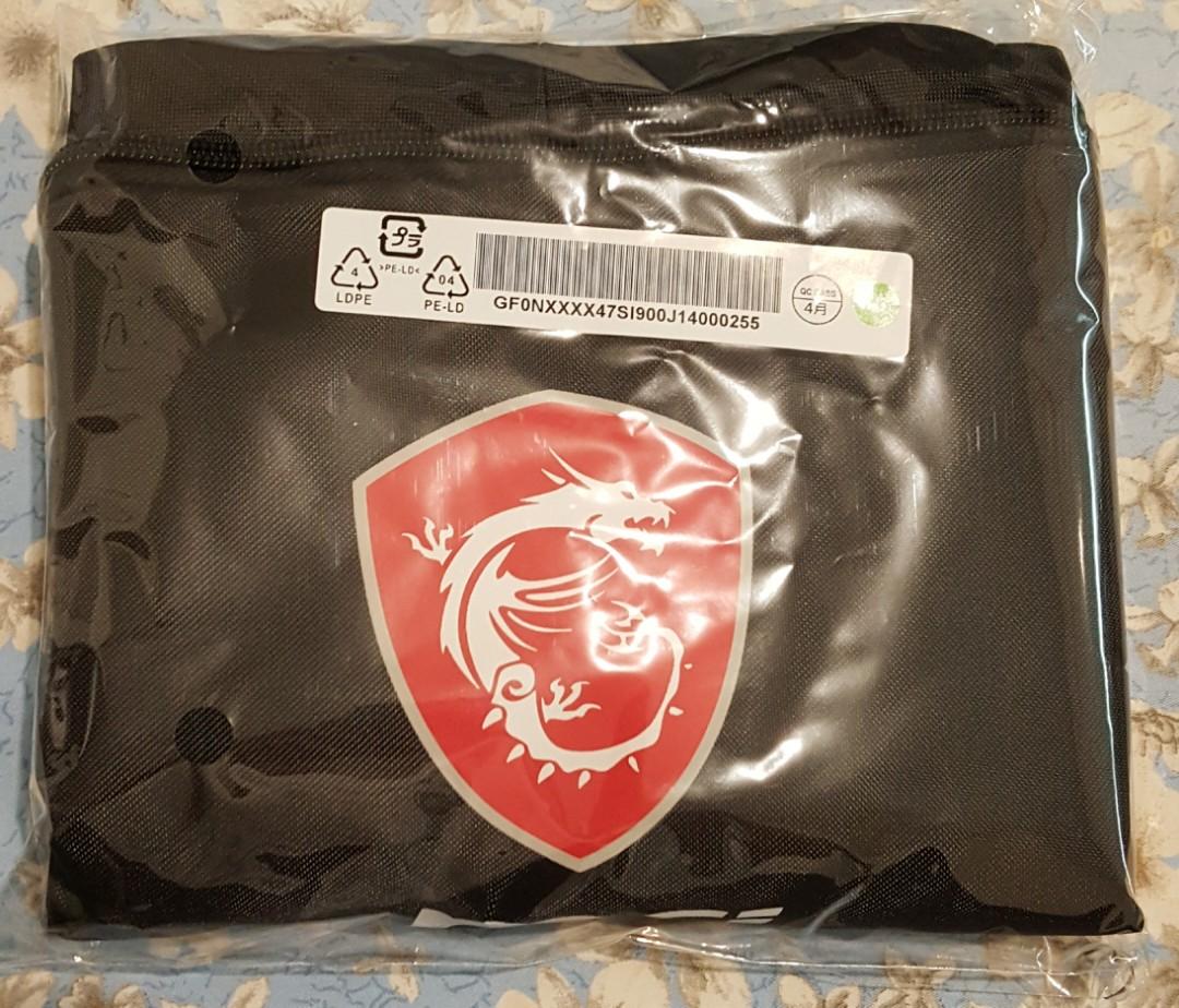 msi gaming string bag