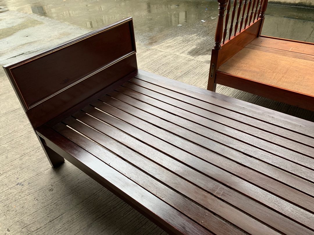 Narra Bed Frame, Furniture & Home Living, Furniture, Bed Frames