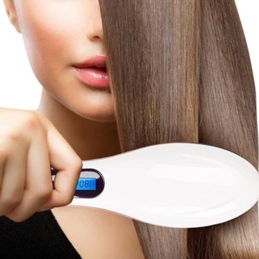 Nasv Hair Straightening Brush Fast Natural Straight Hair Styling Anion Hair Care Anti Scald Massage Straightening Irons Beauty Personal Care Hair on Carousell