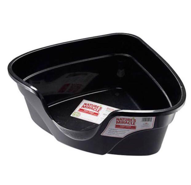 Nature s Miracle High Sided Corner Litter Box 2024 www.burnham