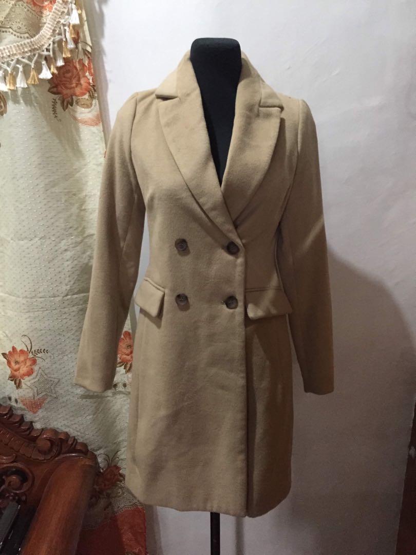 New Look Winter Coat In Khaki Women S Fashion Clothes Outerwear
