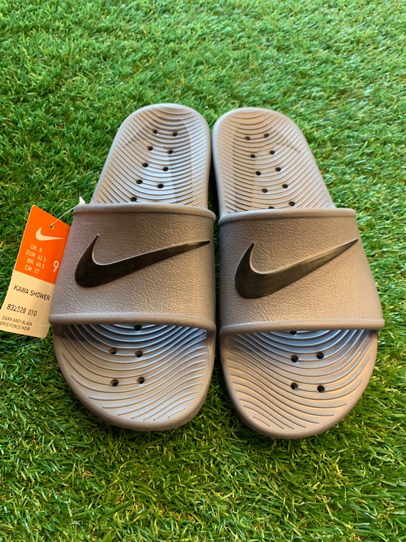 nike kawa shower slides black