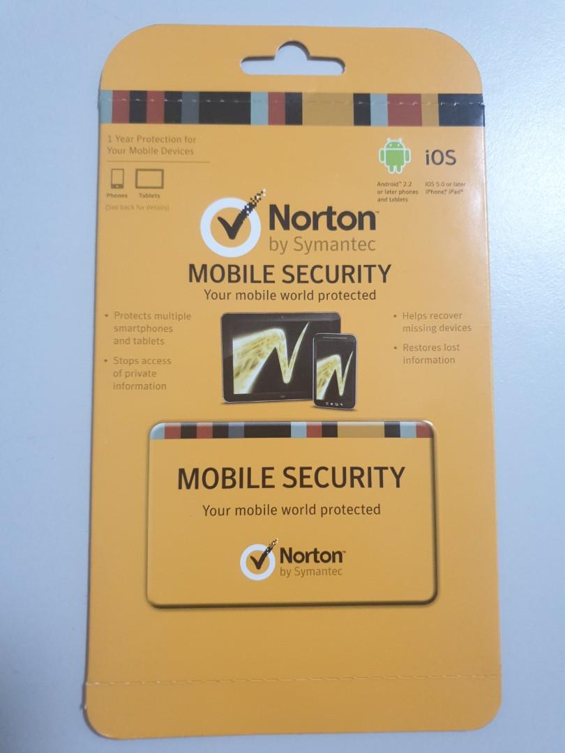 Norton Mobile And Tablet Security Electronics Computer Parts Accessories On Carousell