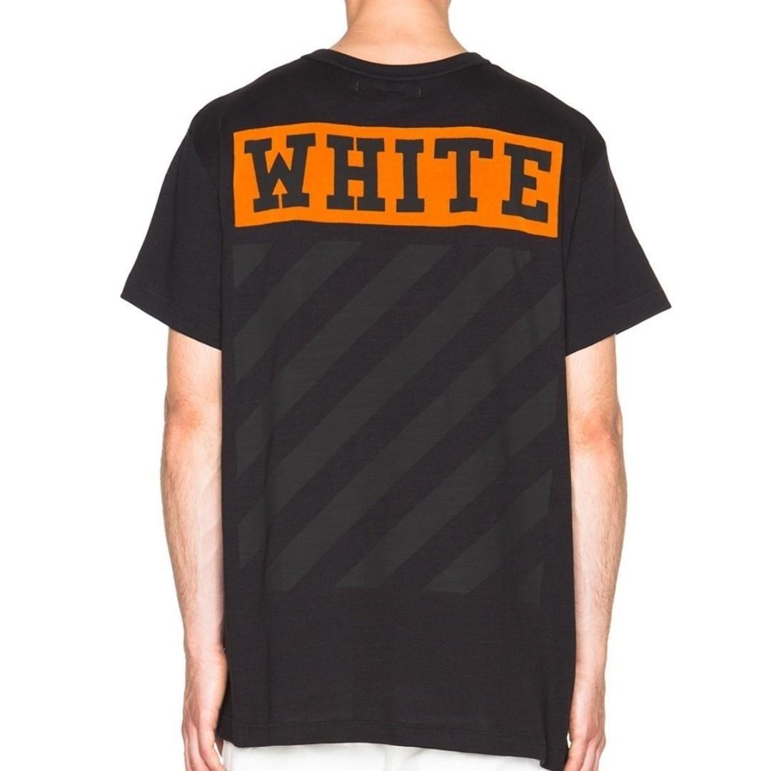 Off white orange box t shirt discount