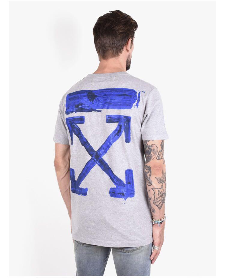 off white acrylic arrows tee