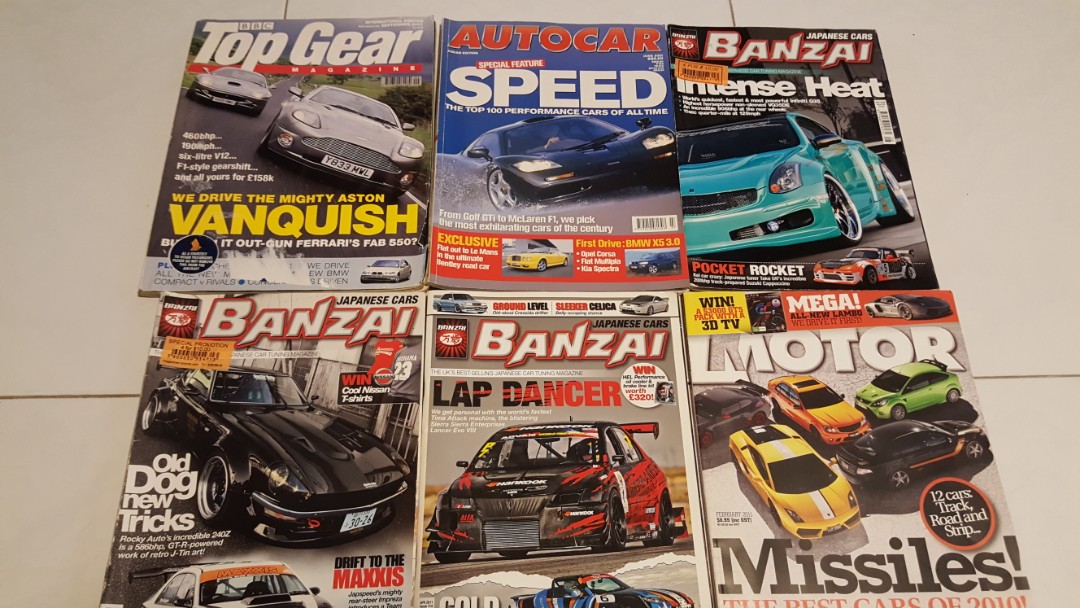 Old car magazines for sale, Hobbies & Toys, Books & Magazines