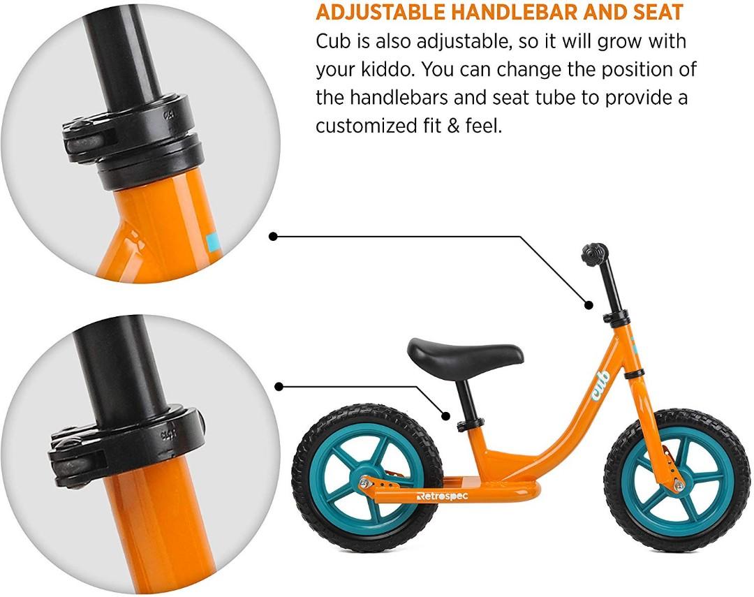 retrospec cub balance bike