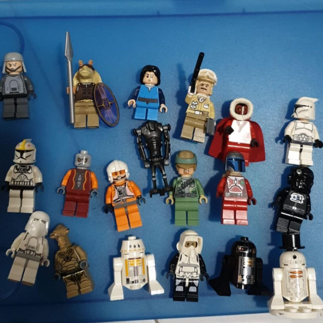 Top 20 Rarest LEGO Star Wars Minfigures EVER MADE!!!
