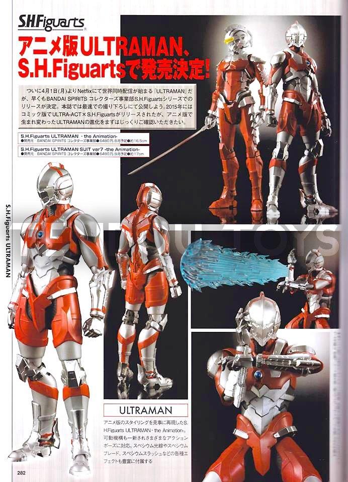 Ready Stock S.H.Figuarts Ultraman -the Animation- (Completed