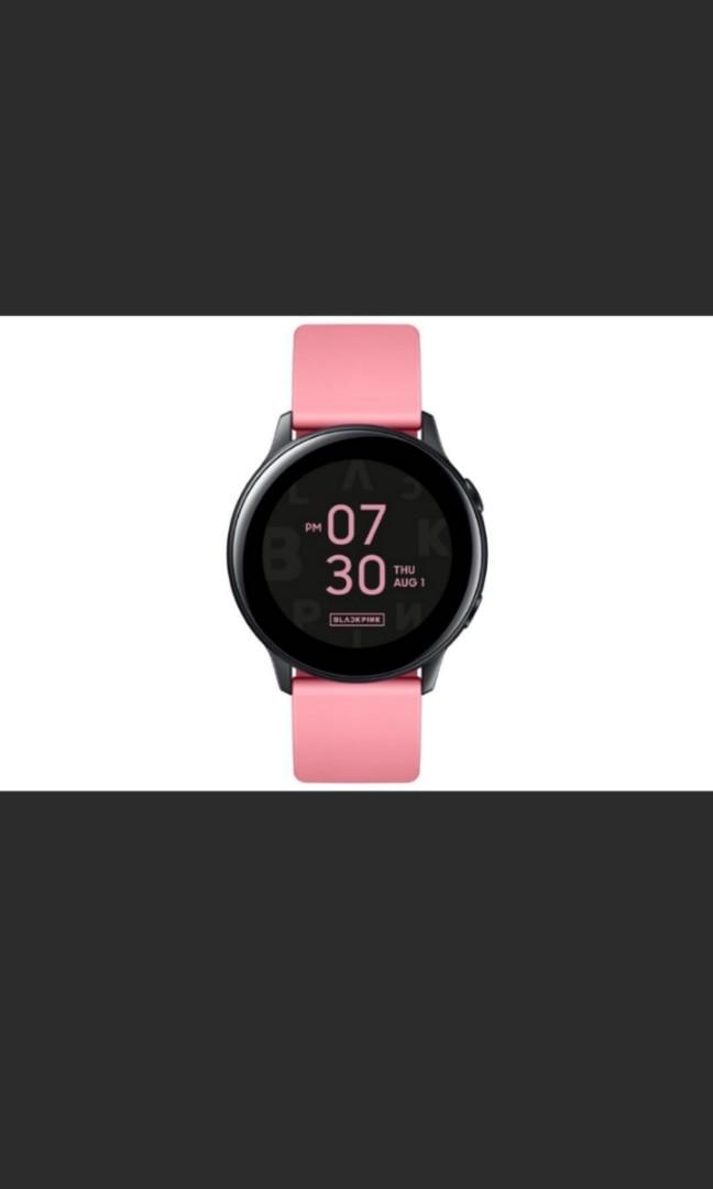 Galaxy watch active blackpink top