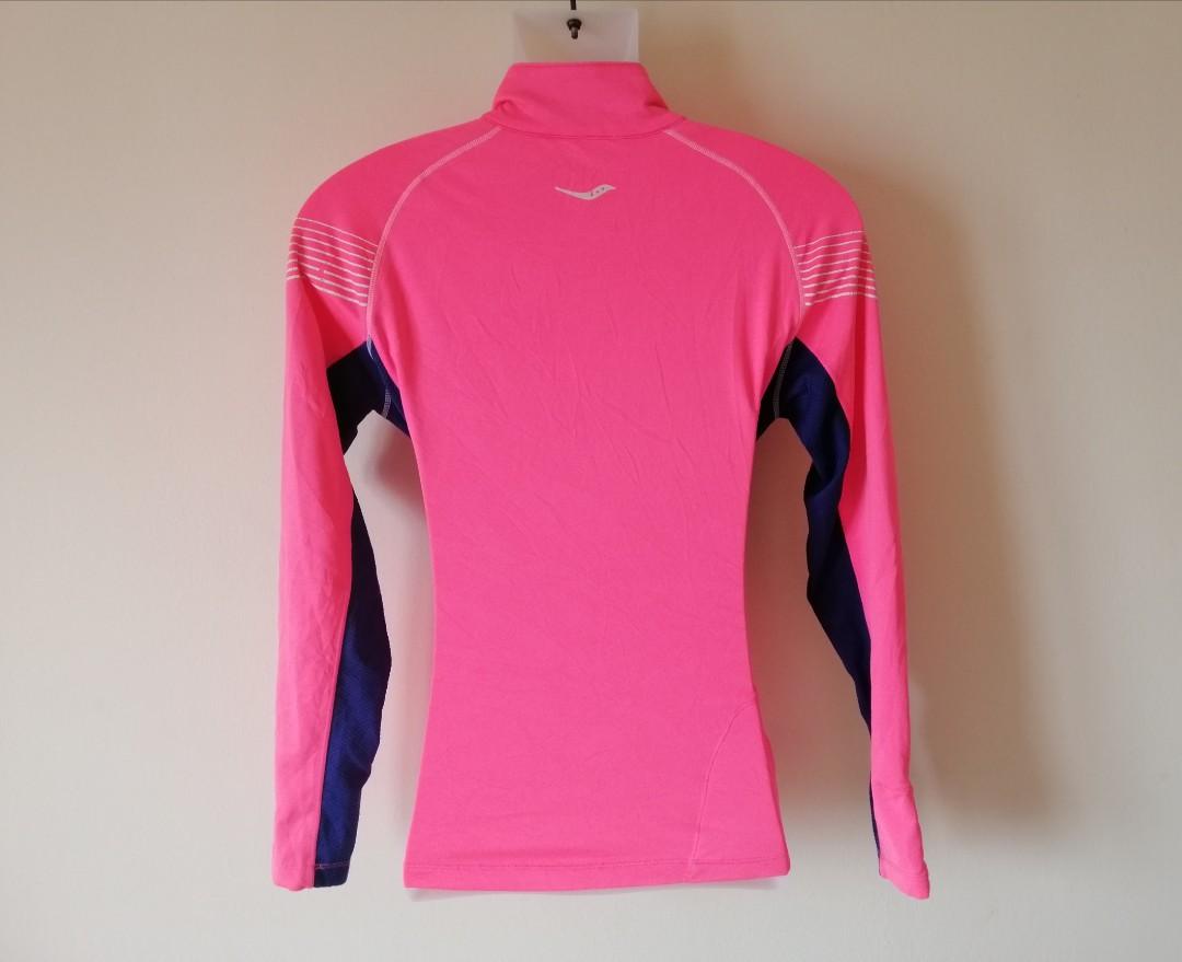 saucony t shirts womens pink